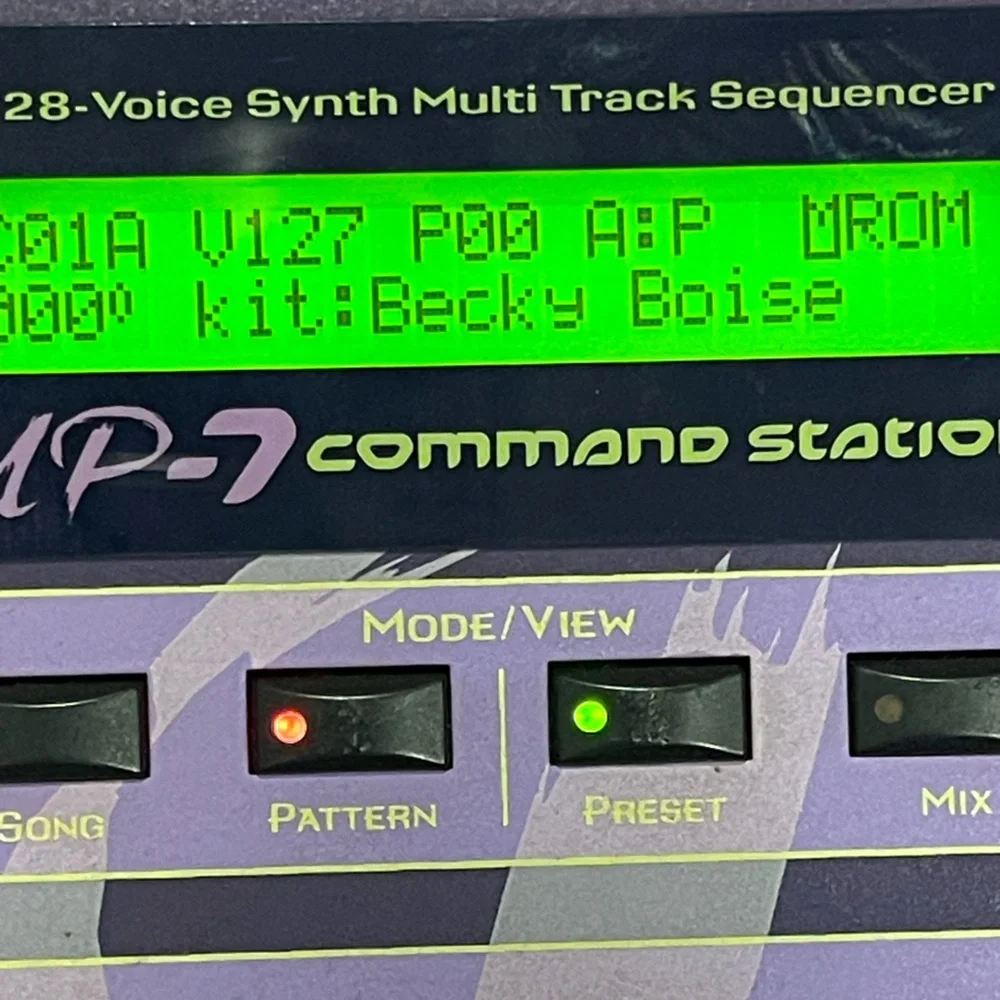 E-MU MP-7 Command Station Groovebox Wilshire Blvd Studios In House Unit